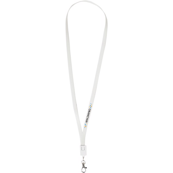 Longy 2-in-1 Ladekabel im Clip - weiss