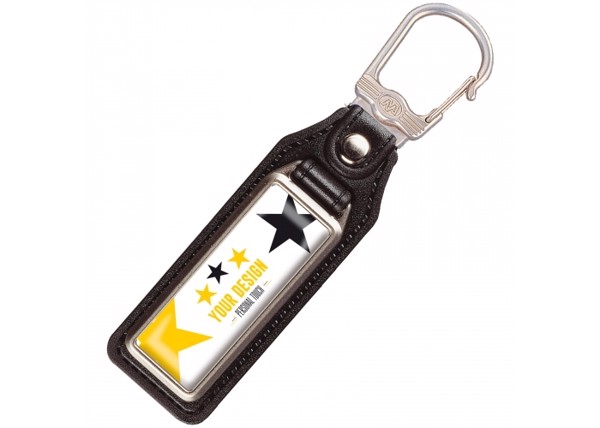 Keyring metal with Doming