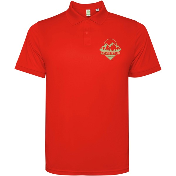 Tormo short sleeve men's polo - Red / S