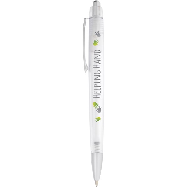 Albany ballpoint pen - Transparent white