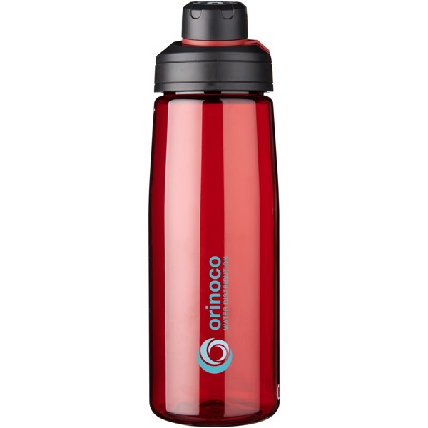 Botella Tritan™ de 750 ml "Chute Mag" - Rojo