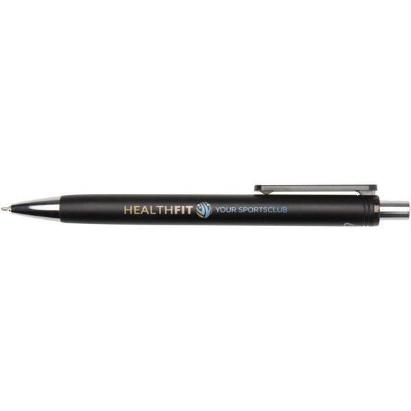 Feld RCS recycled ballpoint pen with metallic finish (black ink) - Black
