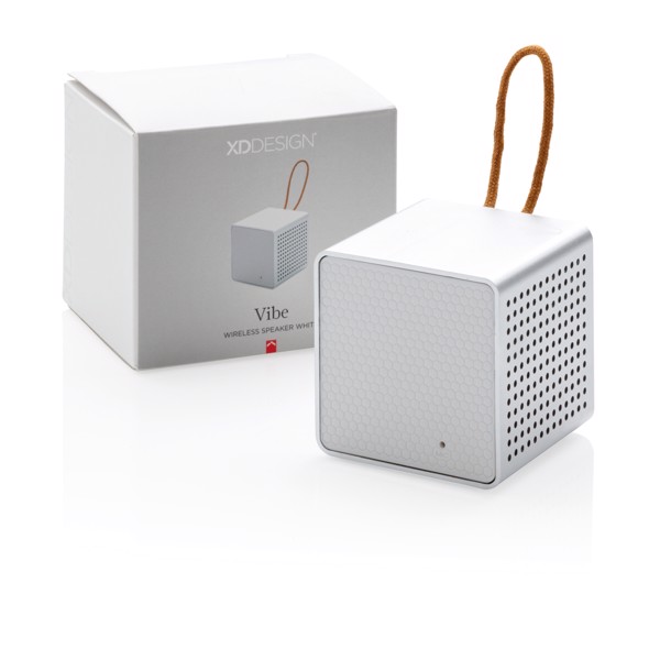 Vibe wireless speaker - White / Grey