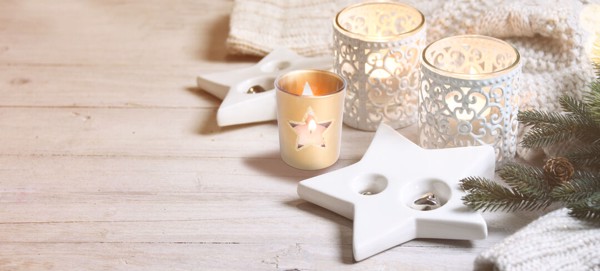 Candle Zamir - Silver