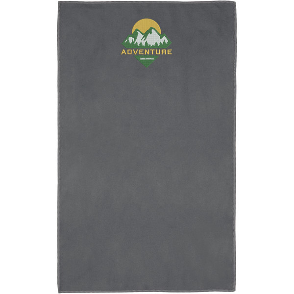 Pieter GRS ultra lightweight and quick dry towel 30x50 cm - Grey