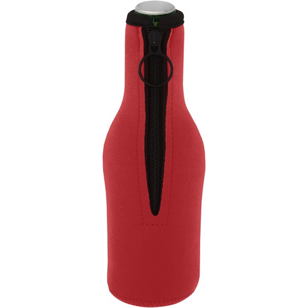 Fris recycled neoprene bottle sleeve holder - Red