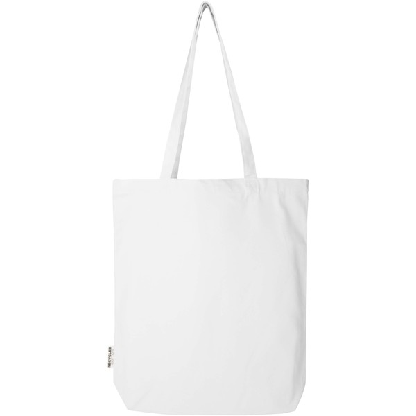 Florida 270 g/m² GRS recycled tote bag 10L - White