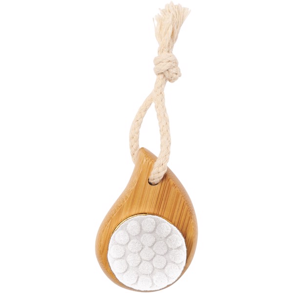 Plato bamboo facial brush - White
