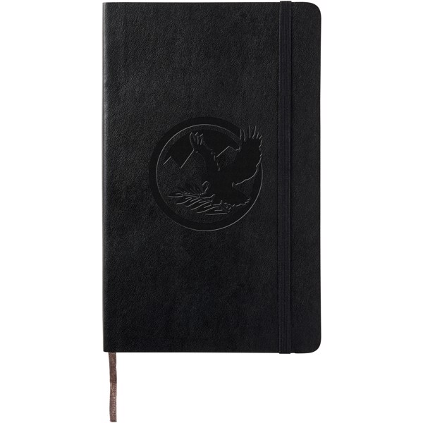 Moleskine Classic L soft cover notebook - plain - Black