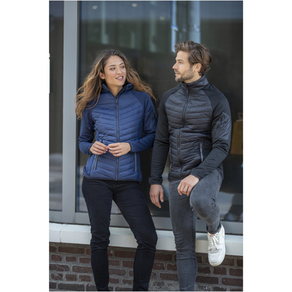 Banff women's hybrid insulated jacket - Black / S
