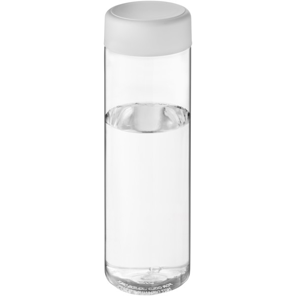 H2O Active® Vibe Bidón deportivo con tapa de rosca de 850 ml - Transparente / Blanco