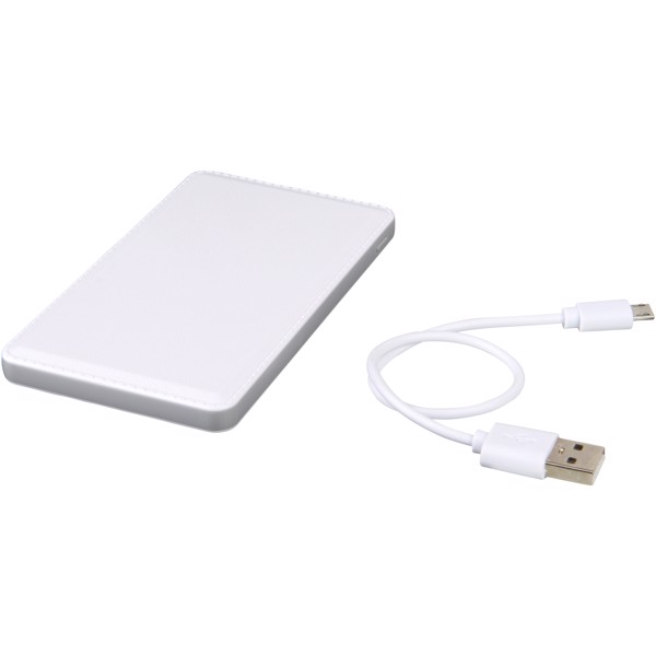 Phase 3000 mAh wireless power bank - White