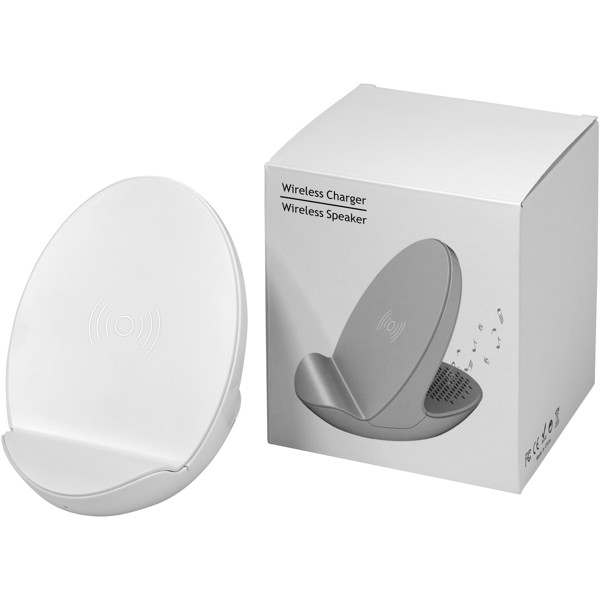 S10 Bluetooth® 3-function speaker - White
