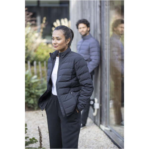 Macin Daunenjacke für Damen mit GRS und RDS zertifizierten Recycling Daunen - schwarz / XXL