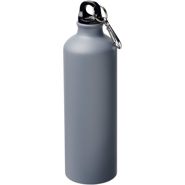 Bidón de 770 ml mate con mosquetón "Pacific" - Gris