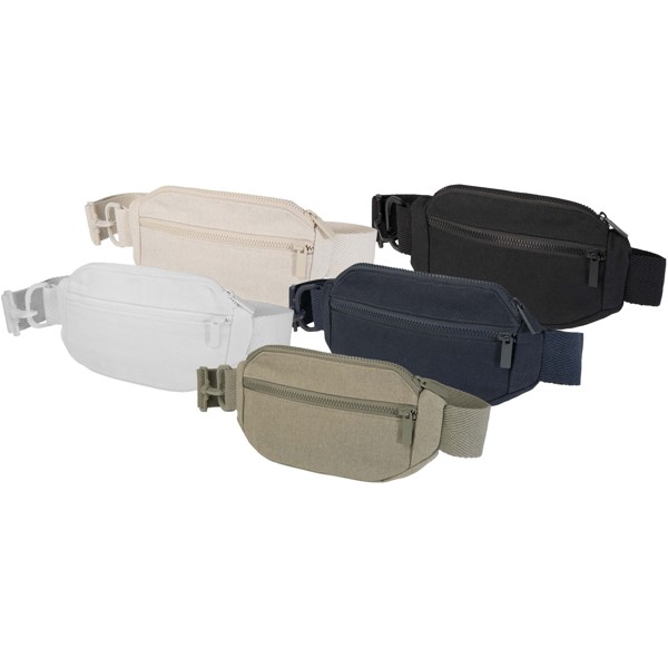 Crescent 500 g/m² Aware™ recycled crossbody bag - White