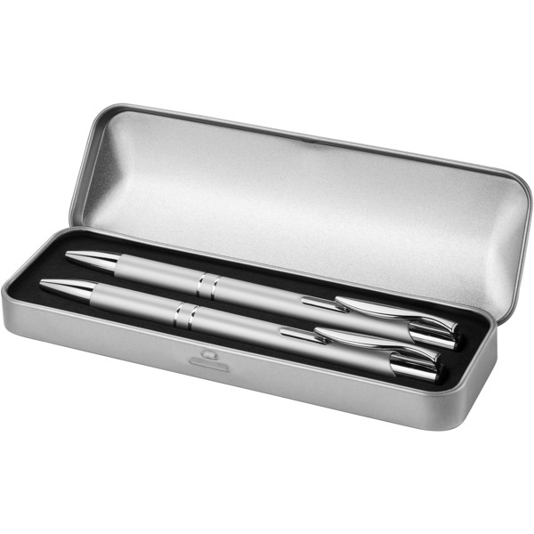 Dublin writing set - Silver