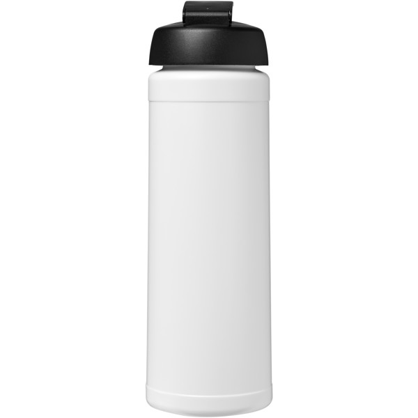 Baseline® Plus 750 ml flip lid sport bottle - White / Black