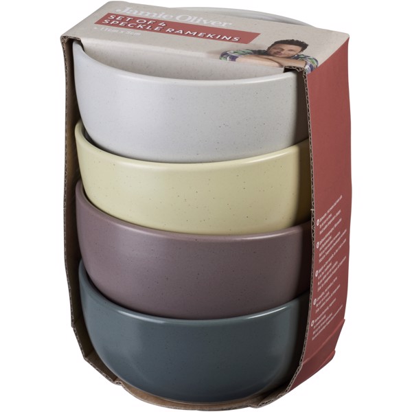 York 4-piece multicolour ramekins