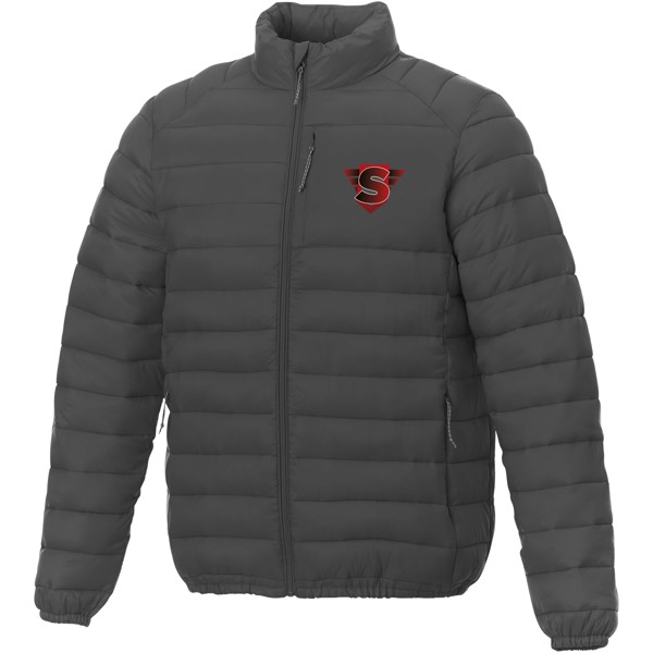 Athenas men's recycled insulated jacket - Storm Grey / S