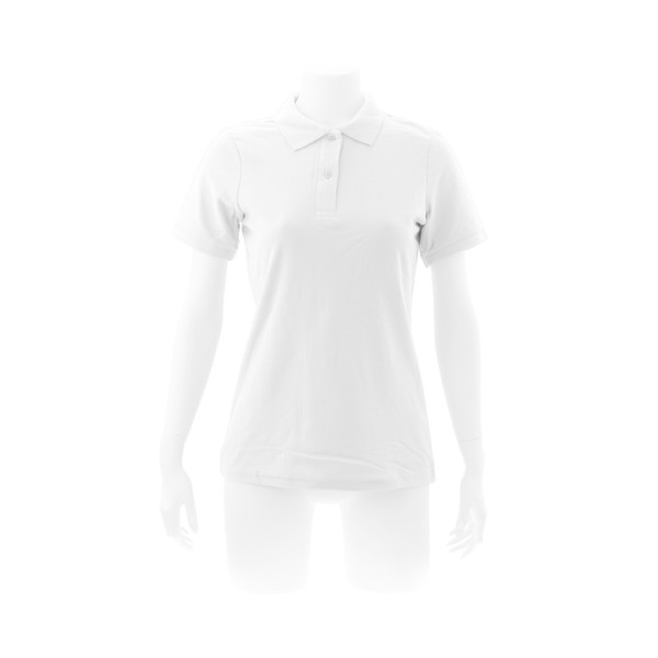 Women White Polo Shirt "keya" WPS180 - White / S