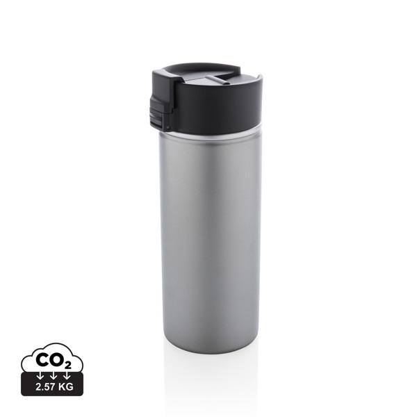 Bogota vacuum coffee mug with ceramic coating - Grey