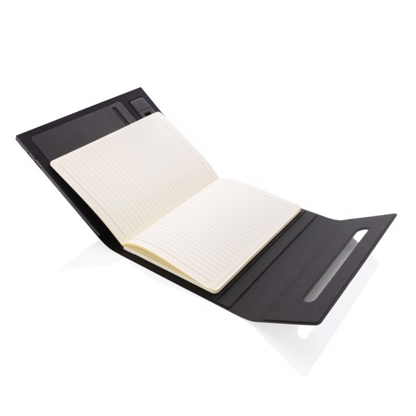 5.000 mAh power notebook A5 with wireless charging