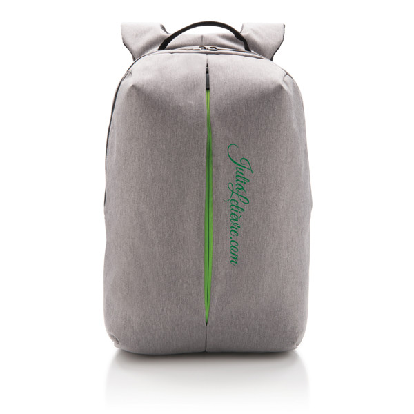 Smart office & sport backpack - Grey / Green