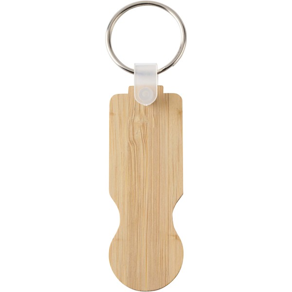 Ronan bamboo trolley keychain