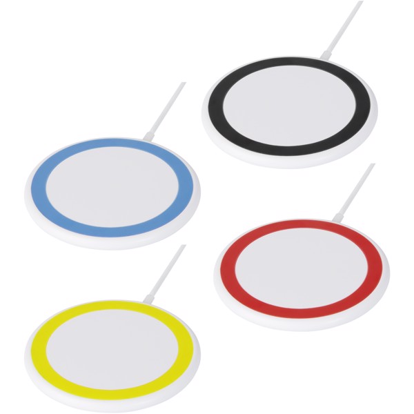 Base de carga magnética e inalámbrica de 10 W "Smack" - Negro intenso