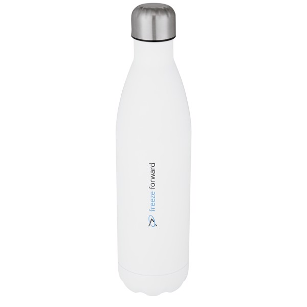 Cove 750 ml vacuum insulated stainless steel bottle - White