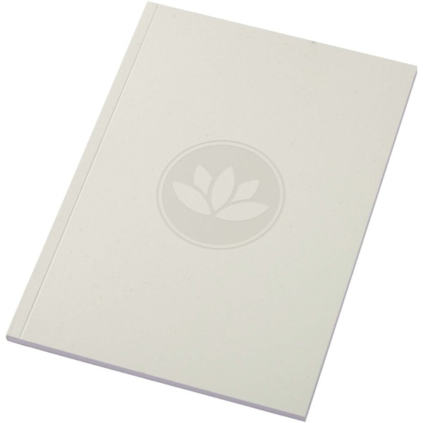 Novella Austen A5 recycled soft cover notebook - 50 sheets - Ivory White