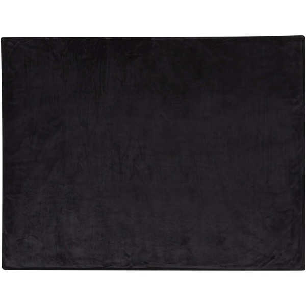 Ashen GRS recycled sherpa blanket - Black