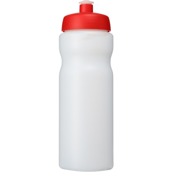 Baseline® Plus 650 ml bottle with sports lid - Red / White