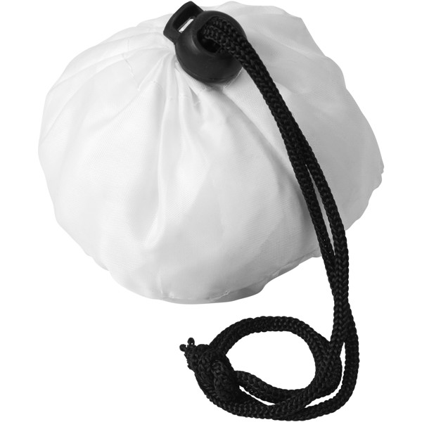 Bolsa Tote para compras plegable "Scrunchy" - Blanco