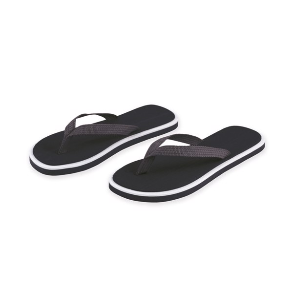 Flip Flops Caimán - Black / HOM