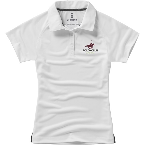 Ottawa short sleeve women's cool fit polo - White / XS