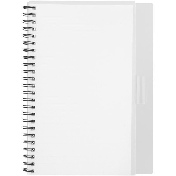 Hyatt notebook with pen