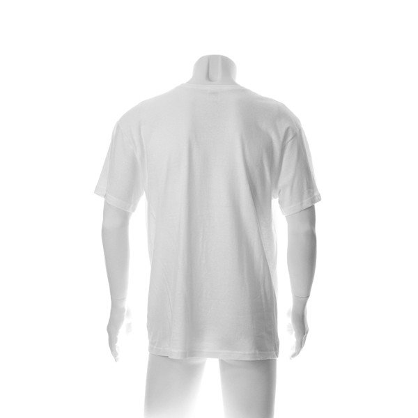 Adult White T-Shirt Hecom - White / S