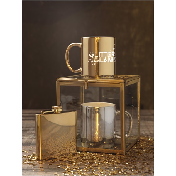 Elixier 175 ml goldfarbener Flachmann