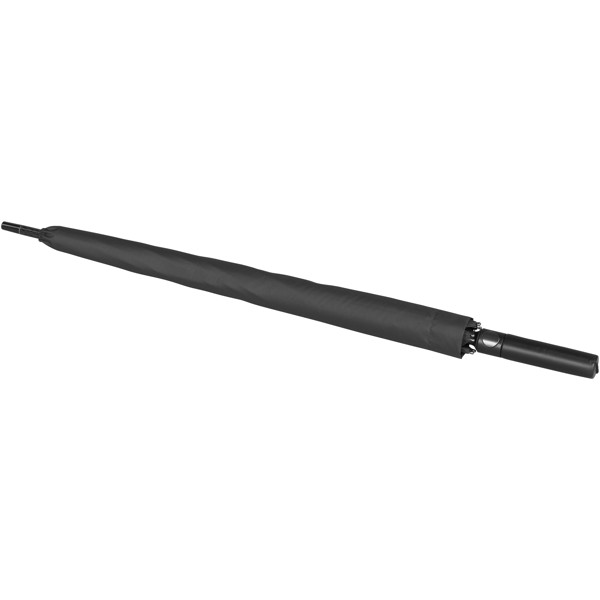 Riverside 23" auto open windproof umbrella - Solid black