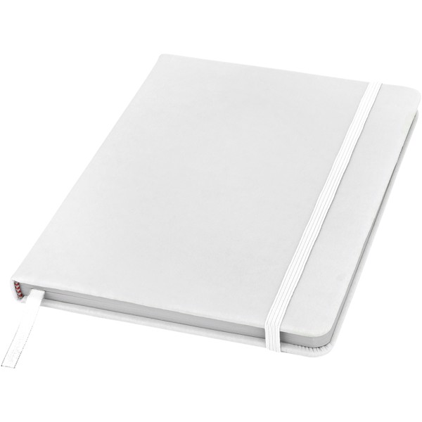 Spectrum A5 hard cover notebook - White
