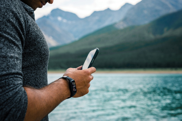 RCS recycled TPU  activity watch 1.47'' screen with HR