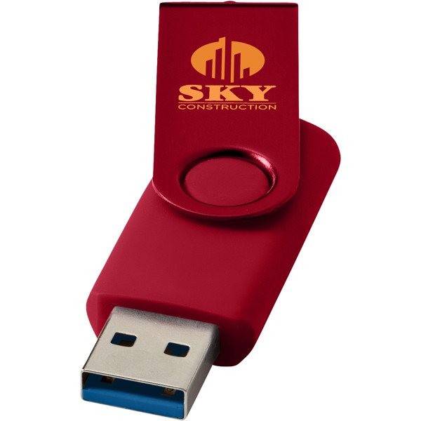 Rotate metallic USB 3.0 - Red / 32GB