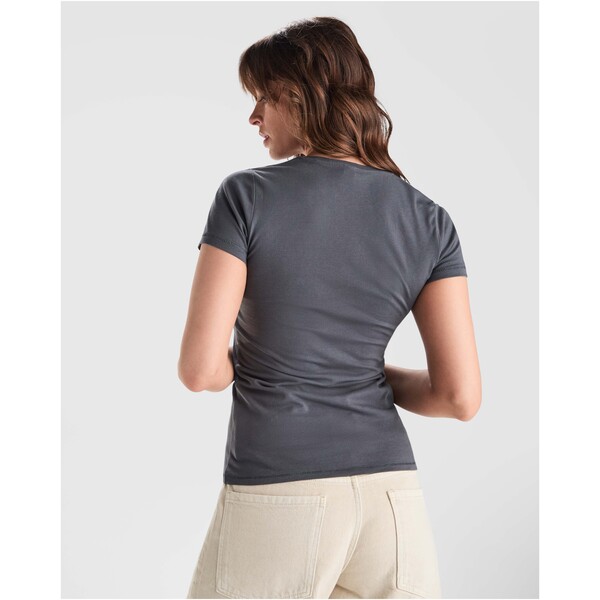 Golden short sleeve women's t-shirt - White / S