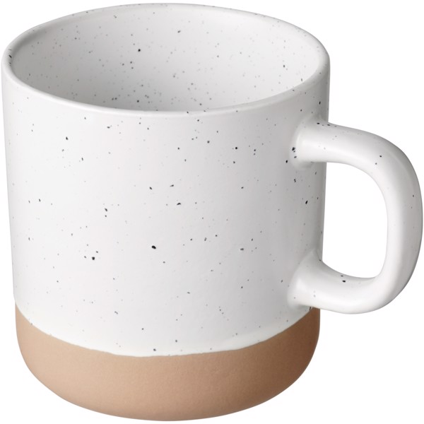 Taza de cerámica de 360 ml "Pascal" - Blanco