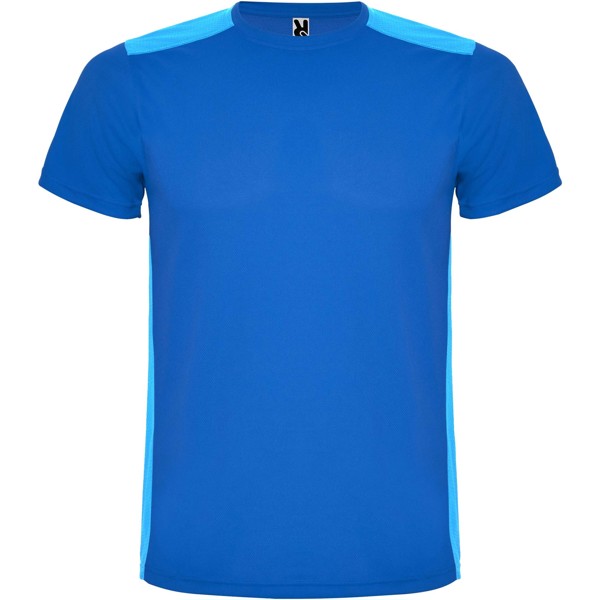 Detroit short sleeve unisex sports t-shirt - Royal Blue / Light Royal / roly-2XL