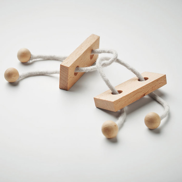 Wooden brain teaser rectangle Neurona