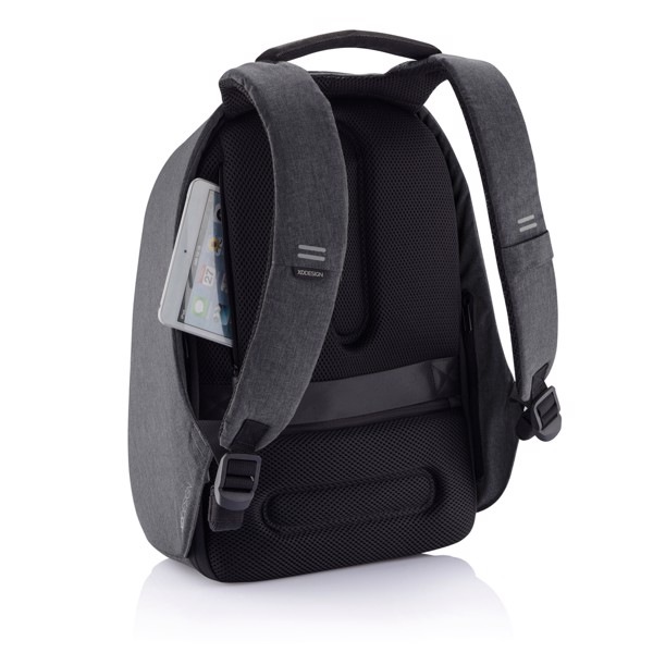 Bobby Hero XL Anti-Diebstahl-Rucksack - Schwarz / Schwarz