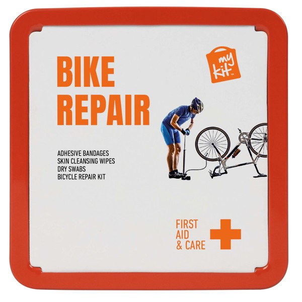 MyKit bike repair tin kit - Red